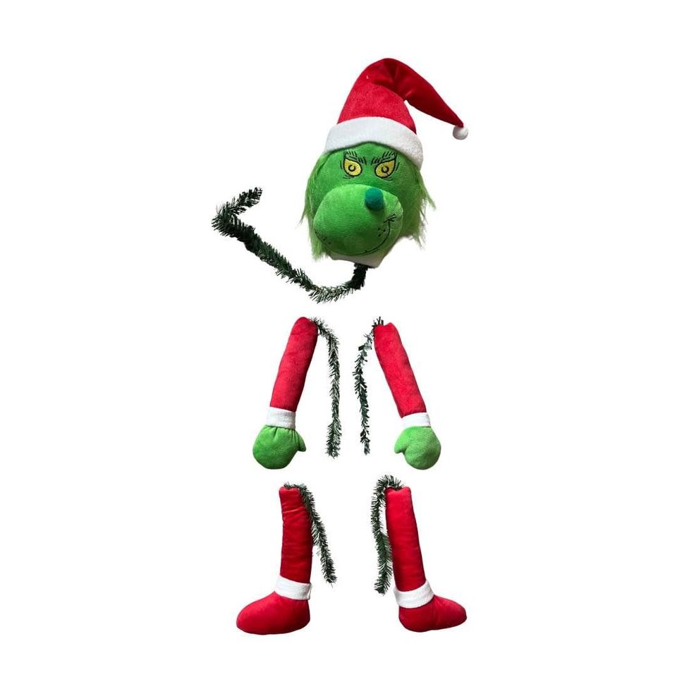 Adorno Navideño Cuerpo Grinch- Para Arbol de Navidad 🎄